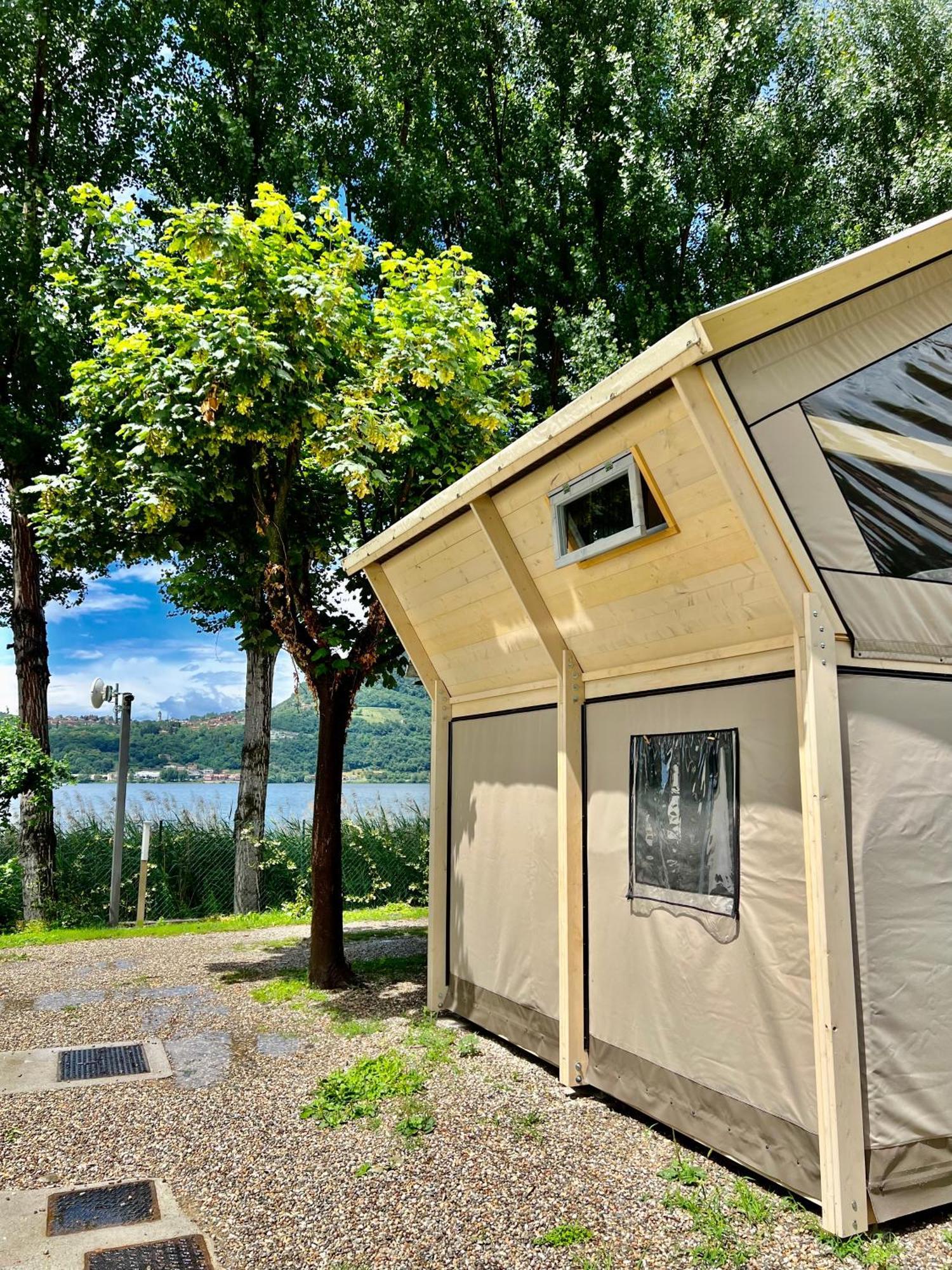 Glamping Camping Rivabella Леко Екстериор снимка