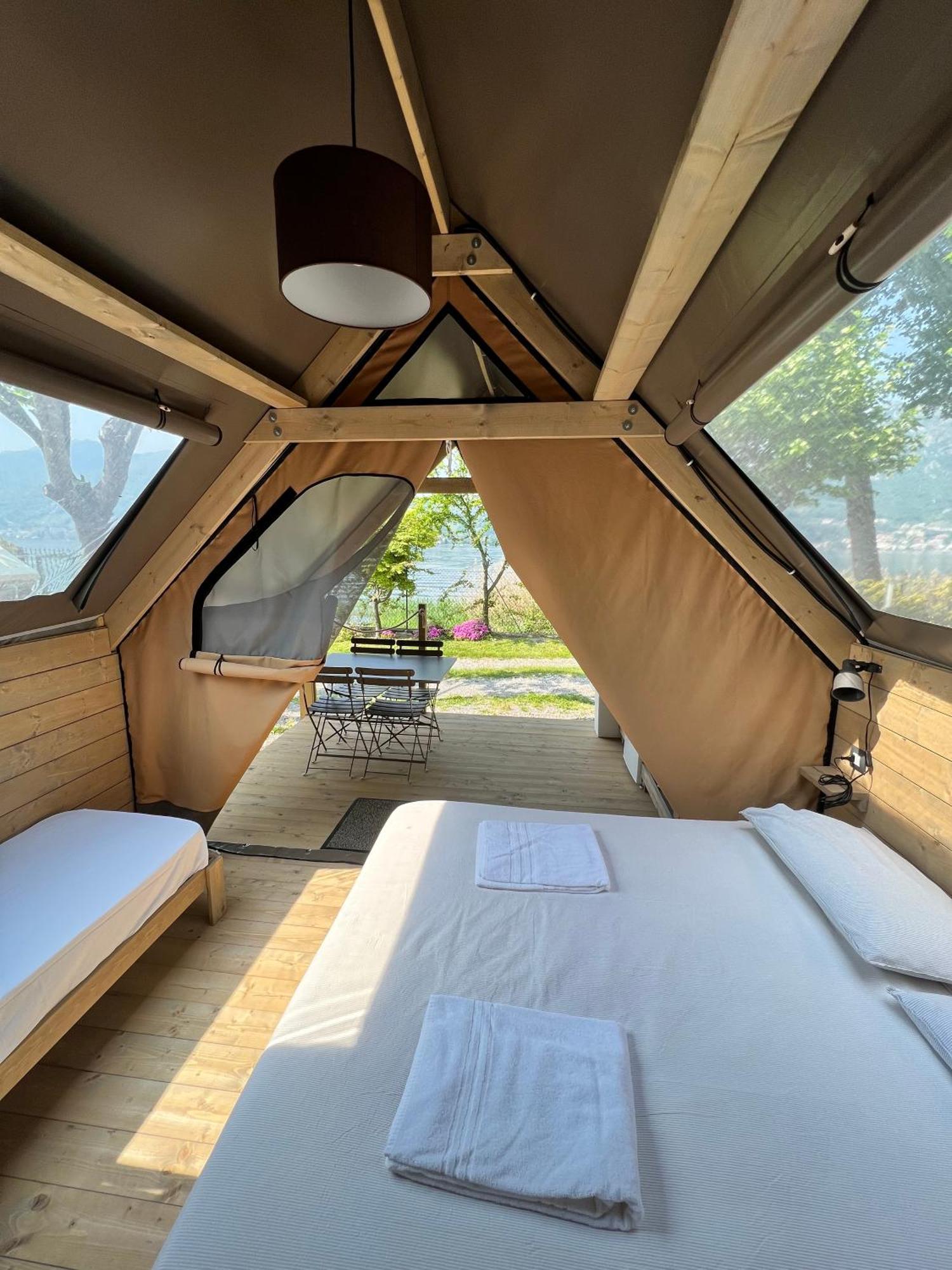 Glamping Camping Rivabella Леко Екстериор снимка