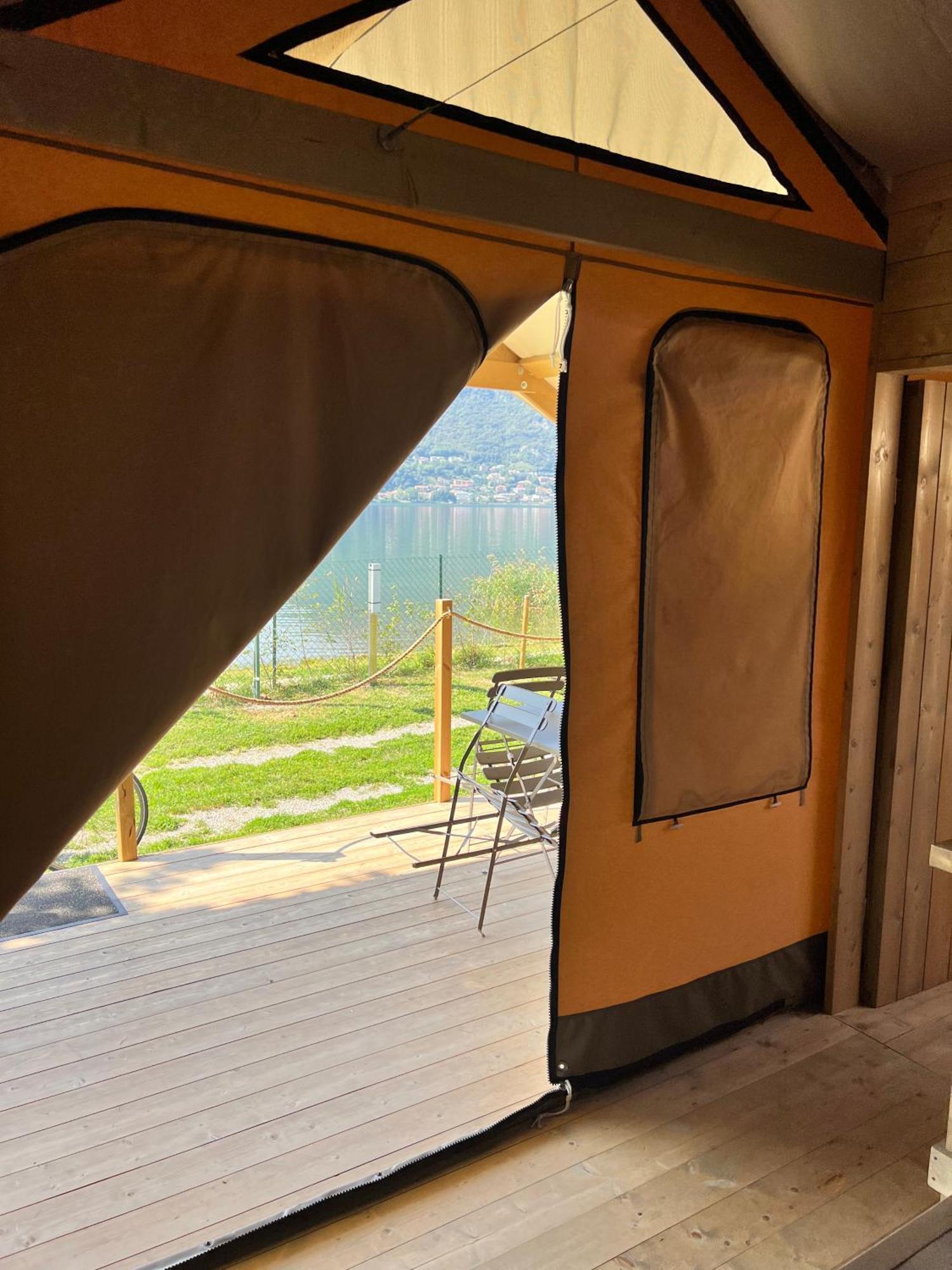 Glamping Camping Rivabella Леко Екстериор снимка
